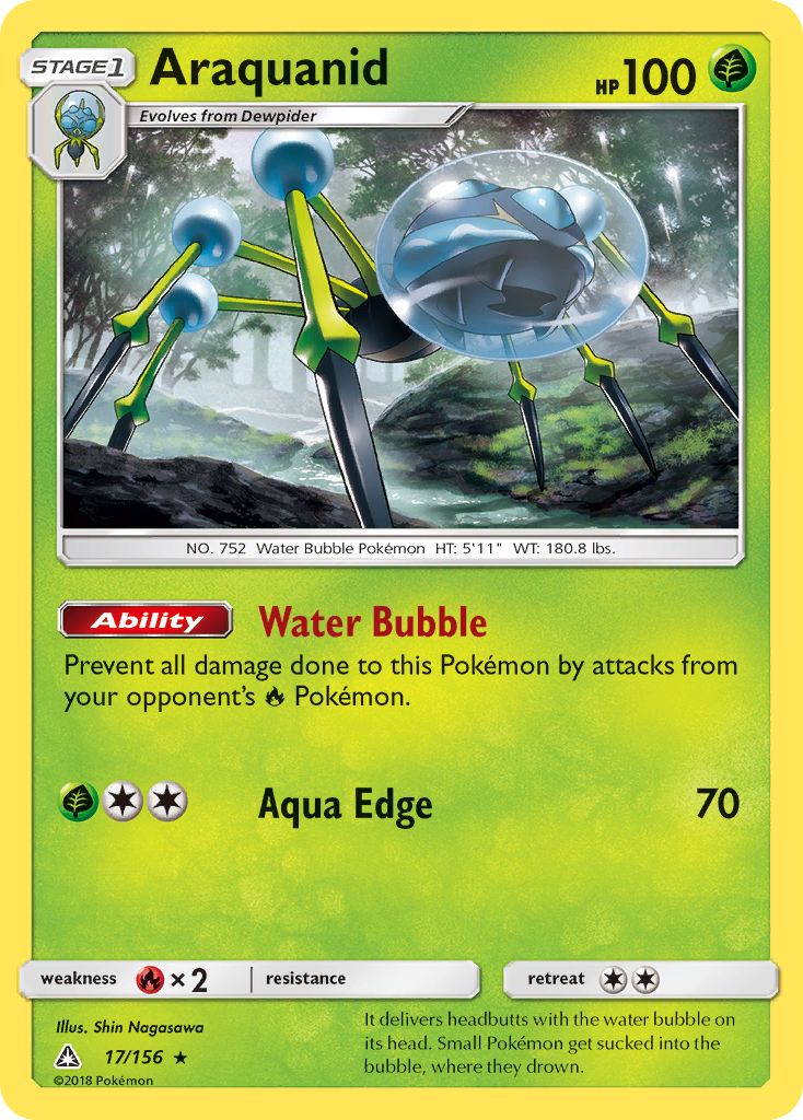 Araquanid (17/156) [Sun & Moon: Ultra Prism] | KingTCG.ca