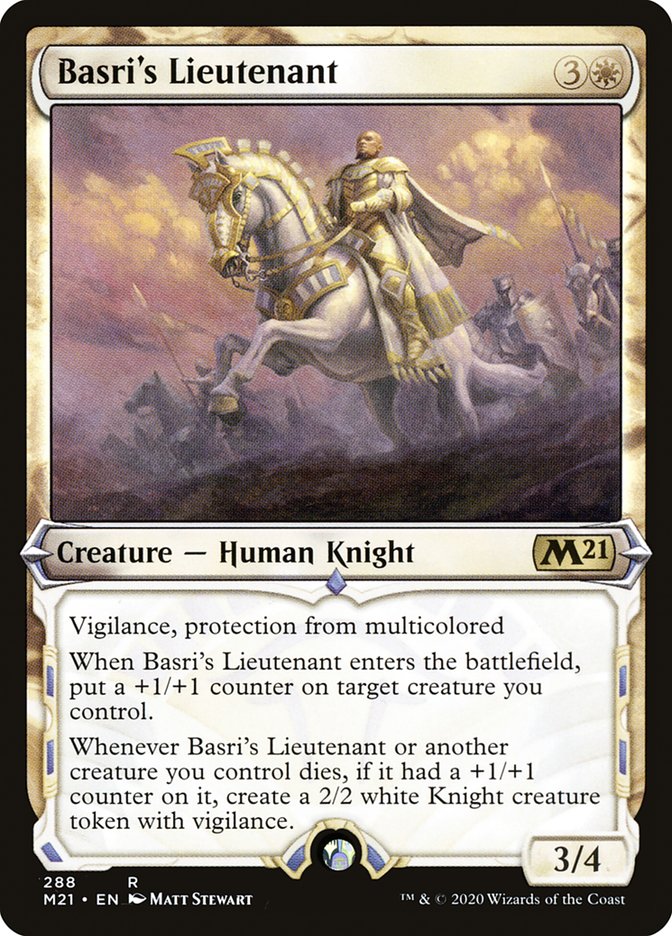 Basri's Lieutenant (Showcase) [Core Set 2021] | KingTCG.ca