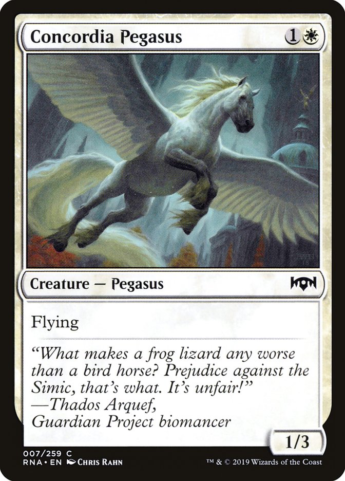 Concordia Pegasus [Ravnica Allegiance] | KingTCG.ca