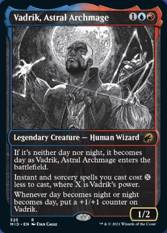 Vadrik, Astral Archmage (Showcase Eternal Night) [Innistrad: Midnight Hunt] | KingTCG.ca