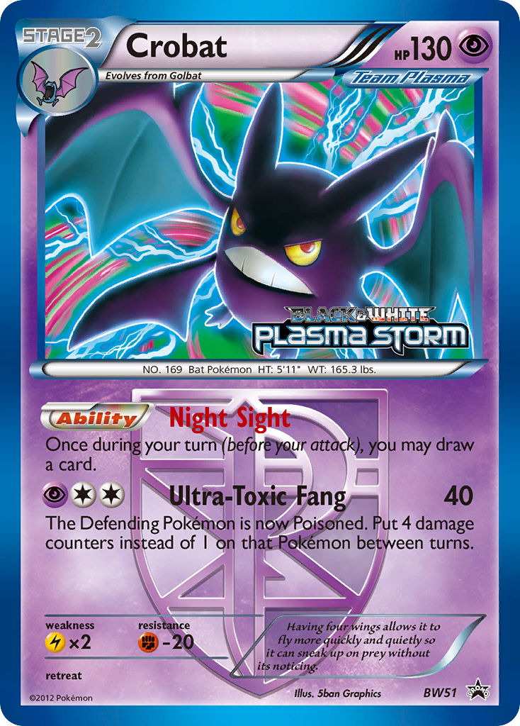 Crobat (BW51) [Black & White: Black Star Promos] | KingTCG.ca