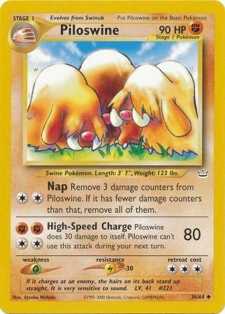 Piloswine (36/64) [Neo Revelation] | KingTCG.ca