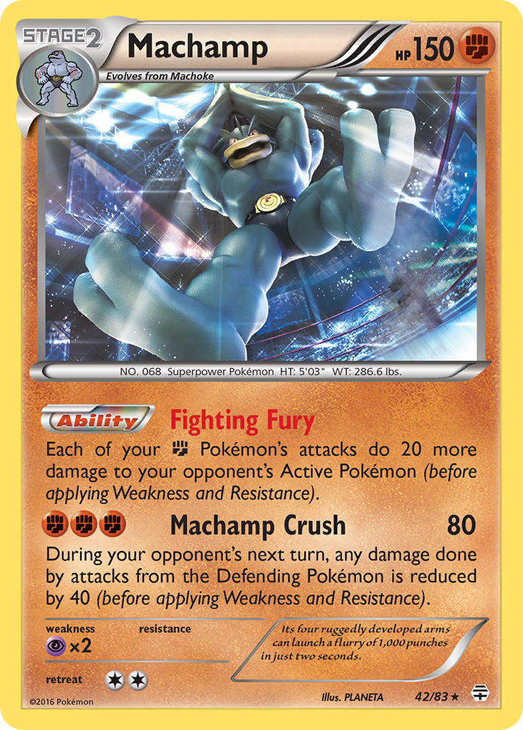 Machamp (42/83) [XY: Generations] | KingTCG.ca