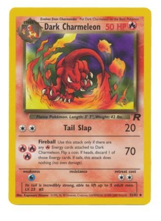 Dark Charmeleon (32/82) (W Stamped Promo) [Team Rocket Unlimited] | KingTCG.ca