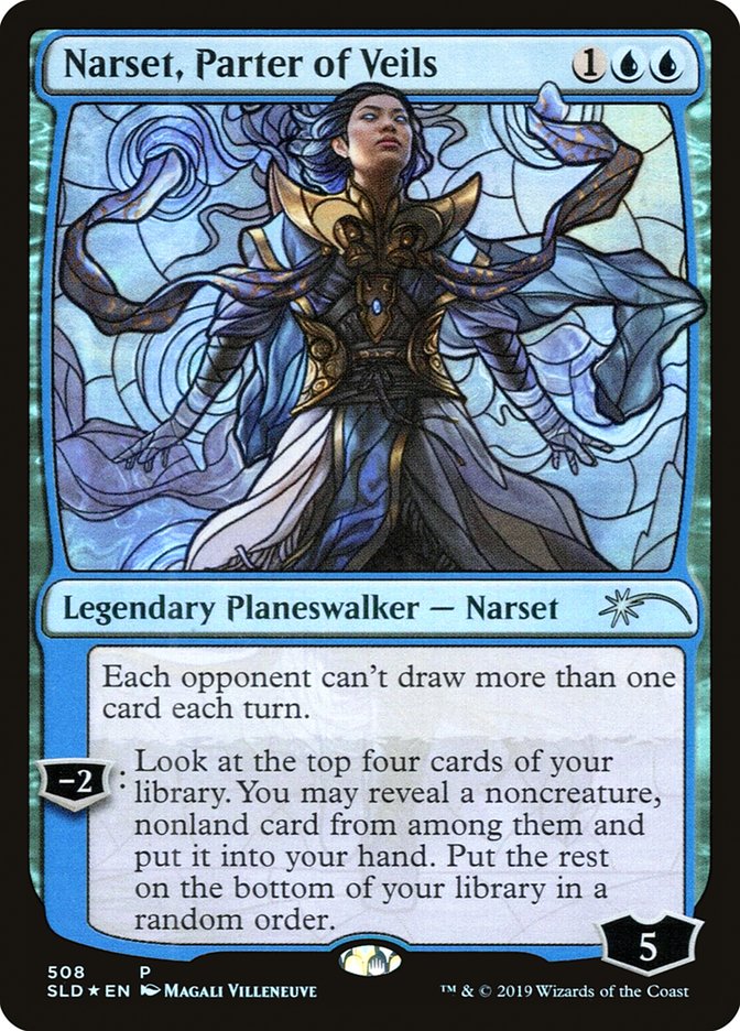 Narset, Parter of Veils (Stained Glass) [Secret Lair Drop Promos] | KingTCG.ca