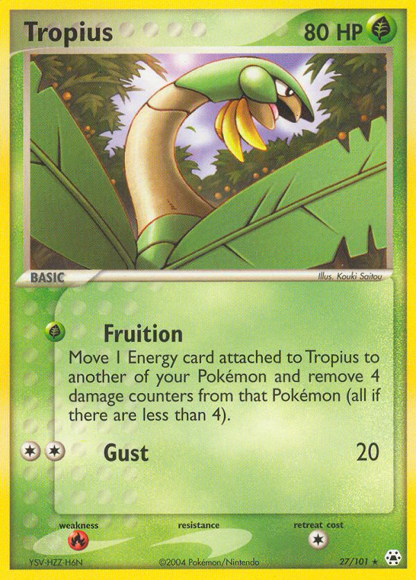 Tropius (27/101) [EX: Hidden Legends] | KingTCG.ca