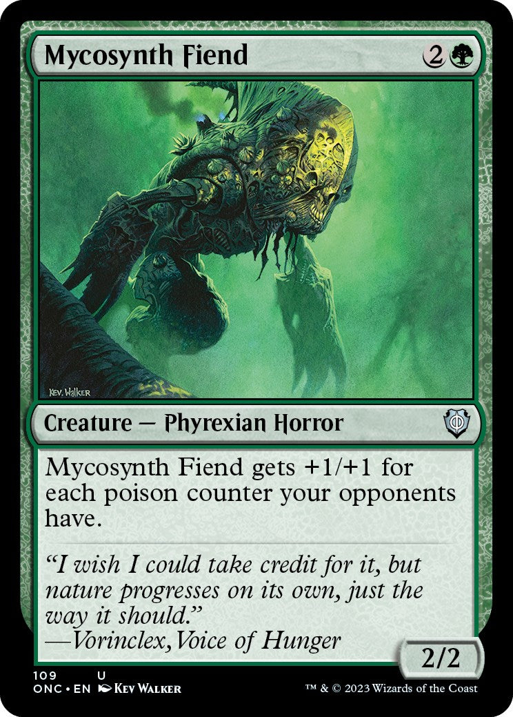 Mycosynth Fiend [Phyrexia: All Will Be One Commander] | KingTCG.ca