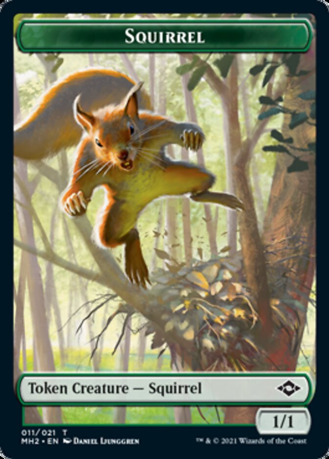 Squirrel Token // Thopter Token [Modern Horizons 2 Tokens] | KingTCG.ca