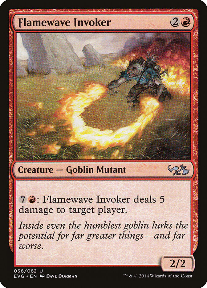 Flamewave Invoker (Elves vs. Goblins) [Duel Decks Anthology] | KingTCG.ca