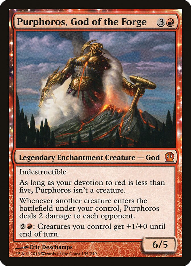 Purphoros, God of the Forge [Theros] | KingTCG.ca