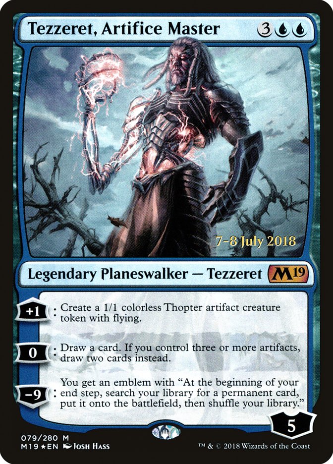 Tezzeret, Artifice Master [Core Set 2019 Promos] | KingTCG.ca