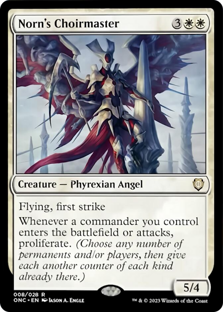 Norn's Choirmaster [Phyrexia: All Will Be One Commander] | KingTCG.ca