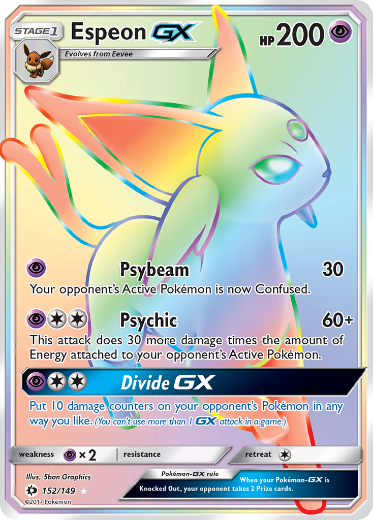 Espeon GX (152/149) [Sun & Moon: Base Set] | KingTCG.ca