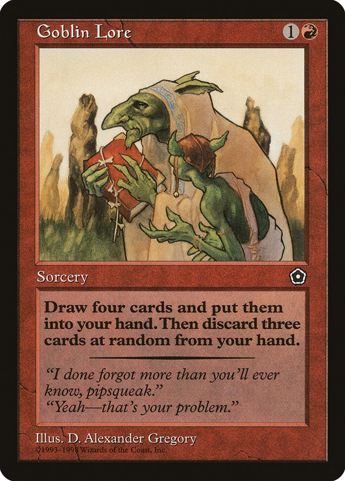 Goblin Lore [Portal Second Age] | KingTCG.ca