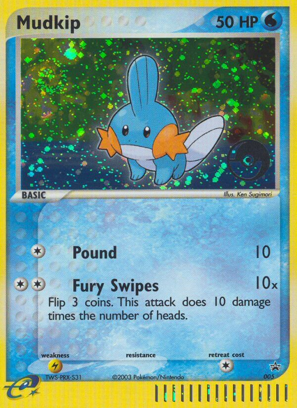 Mudkip (5) [Nintendo: Black Star Promos] | KingTCG.ca