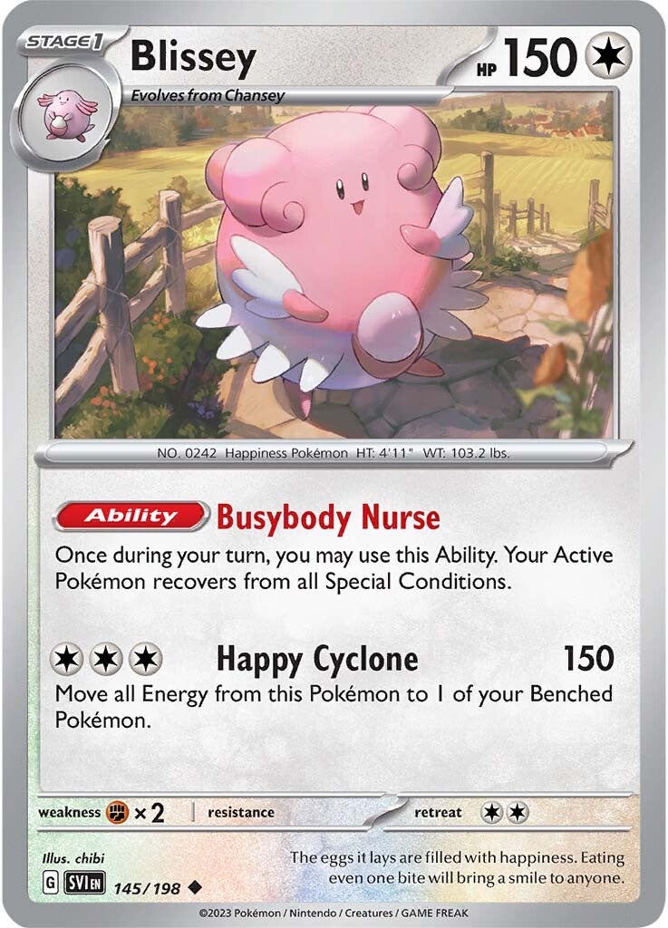 Blissey (145/198) [Scarlet & Violet: Base Set] | KingTCG.ca