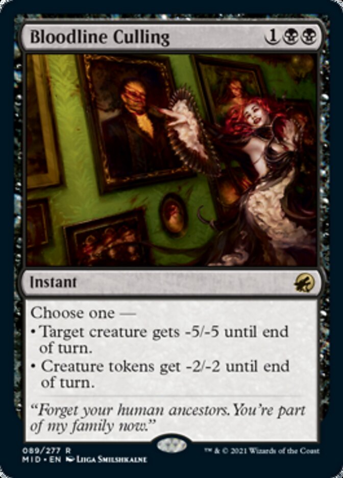 Bloodline Culling [Innistrad: Midnight Hunt] | KingTCG.ca