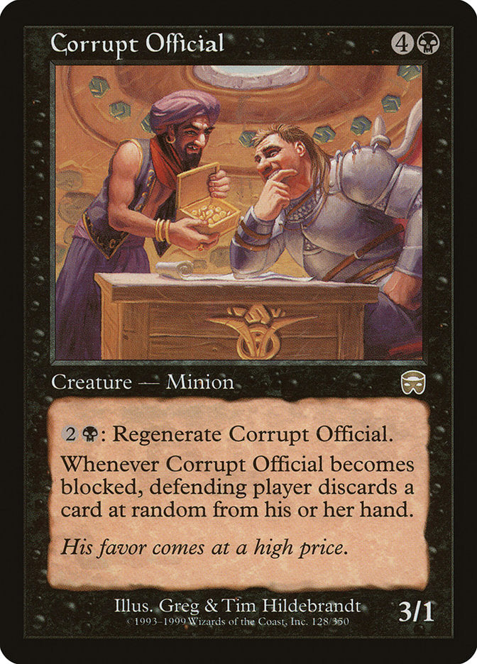 Corrupt Official [Mercadian Masques] | KingTCG.ca