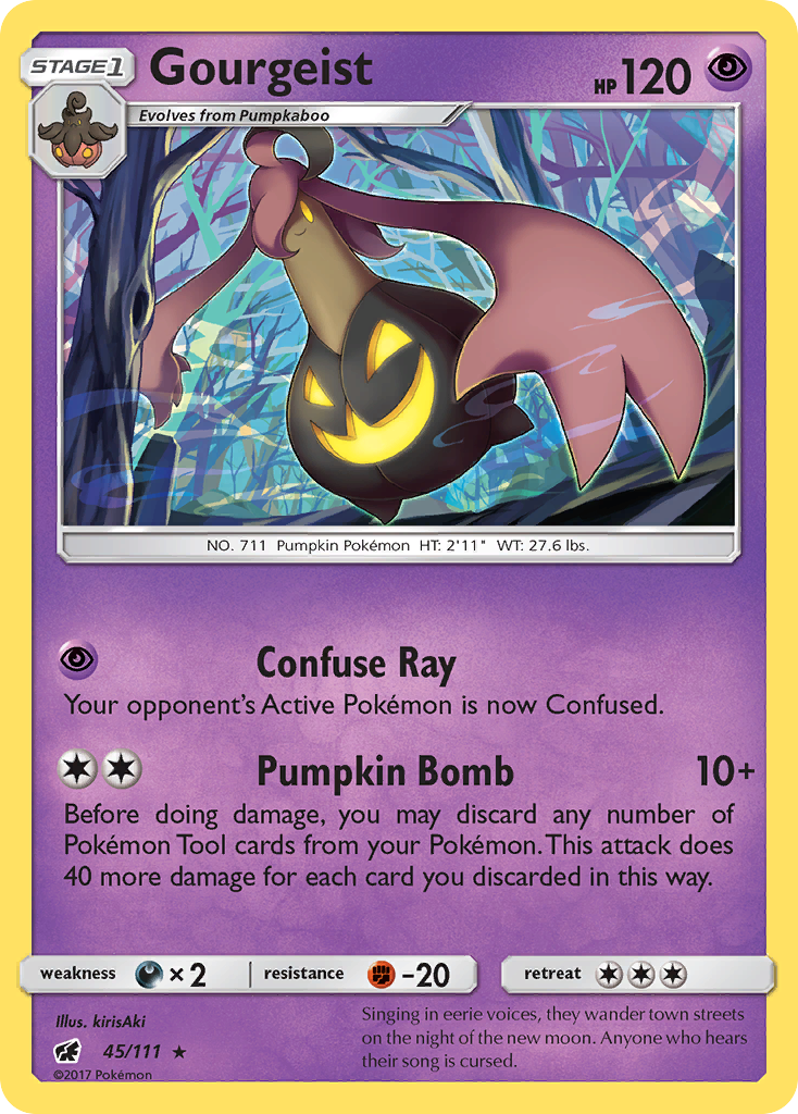 Gourgeist (45/111) [Sun & Moon: Crimson Invasion] | KingTCG.ca