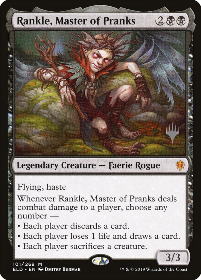 Rankle, Master of Pranks (Promo Pack) [Throne of Eldraine Promos] | KingTCG.ca