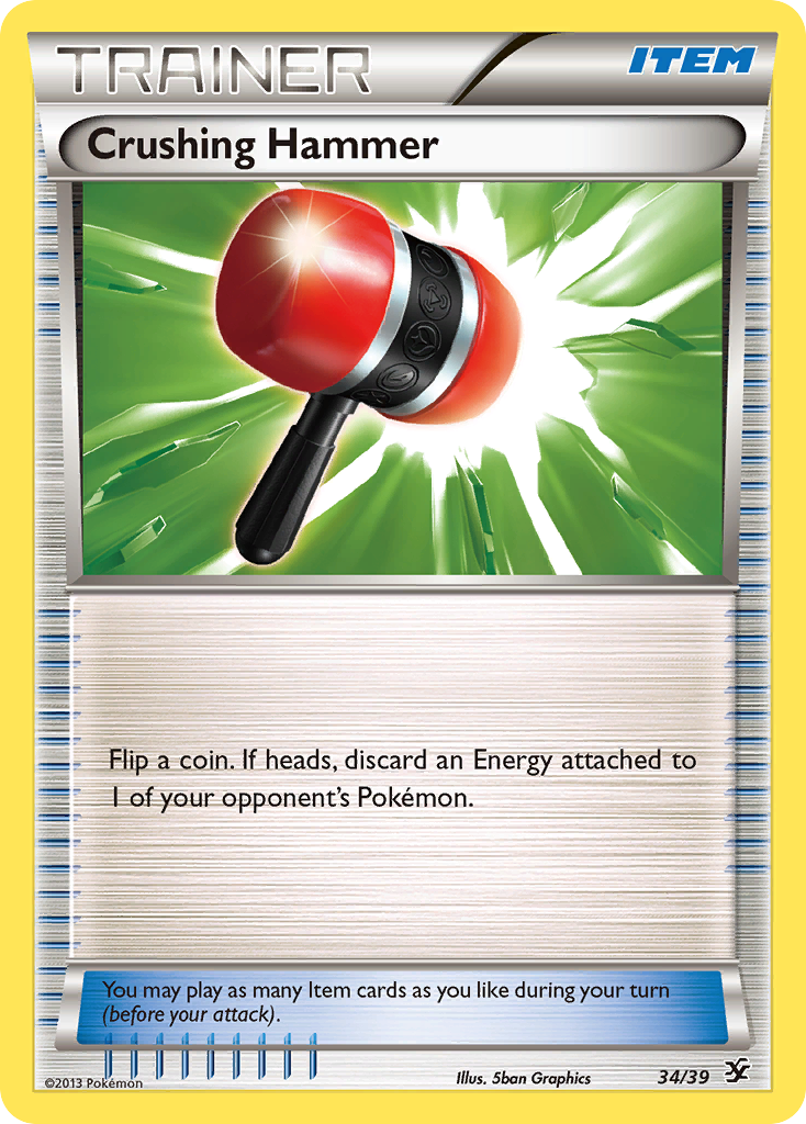 Crushing Hammer (34/39) [XY: Kalos Starter Set] | KingTCG.ca