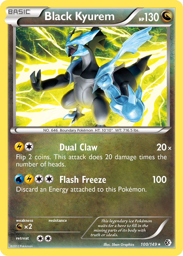 Black Kyurem (100/149) [Black & White: Boundaries Crossed] | KingTCG.ca