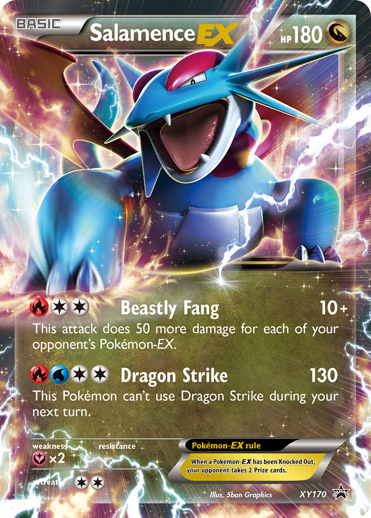 Salamence EX (XY170) [XY: Black Star Promos] | KingTCG.ca