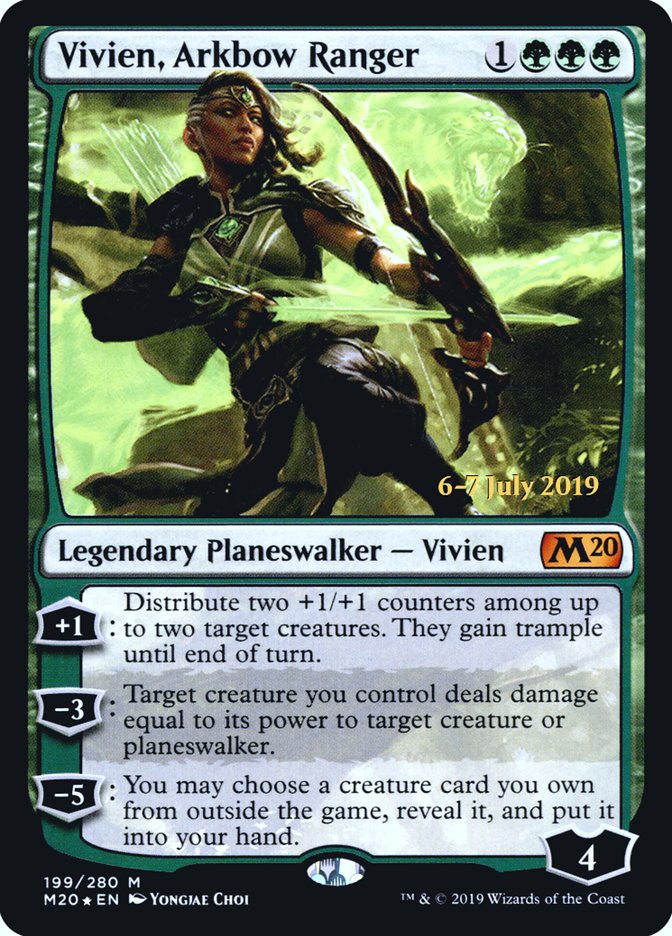 Vivien, Arkbow Ranger  [Core Set 2020 Prerelease Promos] | KingTCG.ca