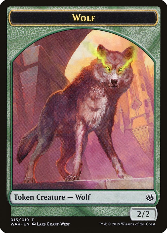 Wolf [War of the Spark Tokens] | KingTCG.ca