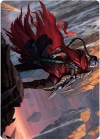 Anowon, the Ruin Thief Art Card [Zendikar Rising Art Series] | KingTCG.ca