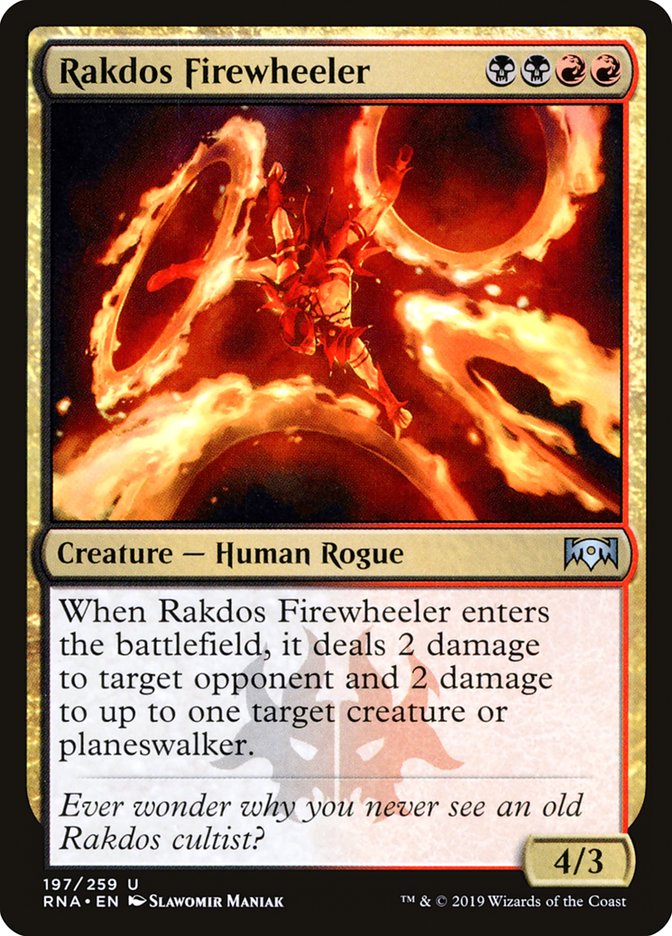 Rakdos Firewheeler [Ravnica Allegiance] | KingTCG.ca