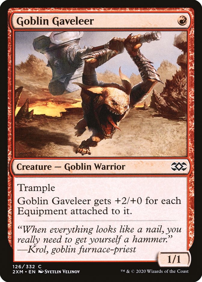 Goblin Gaveleer [Double Masters] | KingTCG.ca