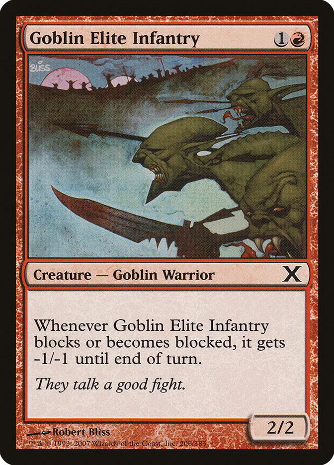 Goblin Elite Infantry [Tenth Edition] | KingTCG.ca