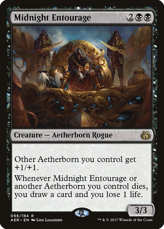 Midnight Entourage [Aether Revolt] | KingTCG.ca