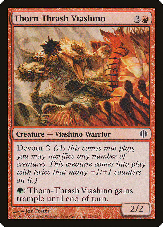 Thorn-Thrash Viashino [Shards of Alara] | KingTCG.ca