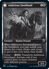 Ambitious Farmhand // Seasoned Cathar [Innistrad: Double Feature] | KingTCG.ca