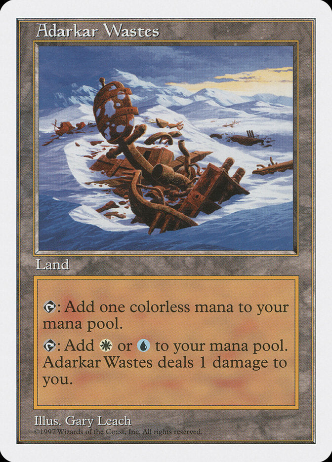 Adarkar Wastes [Fifth Edition] | KingTCG.ca