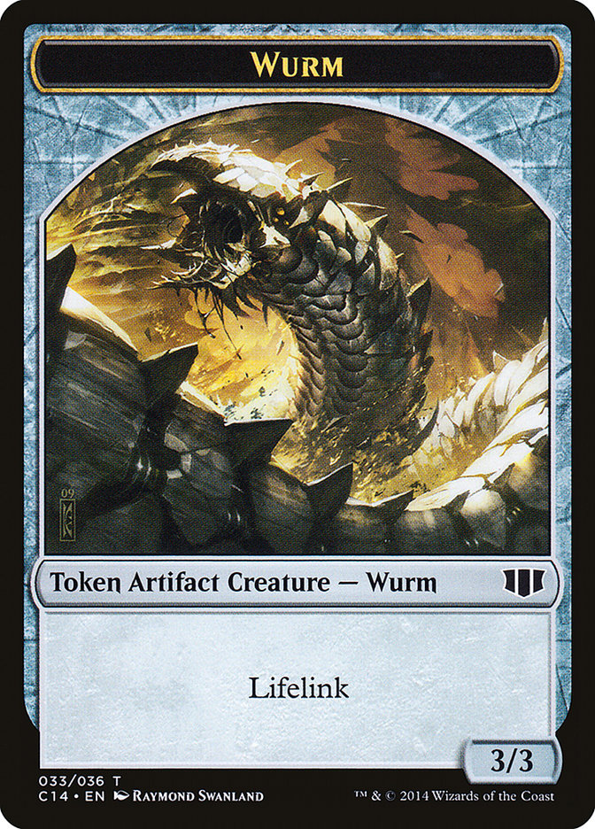 Wurm (033/036) // Goat Double-sided Token [Commander 2014 Tokens] | KingTCG.ca