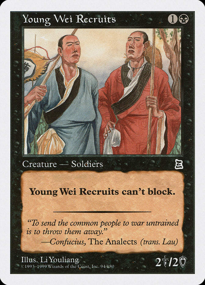 Young Wei Recruits [Portal Three Kingdoms] | KingTCG.ca