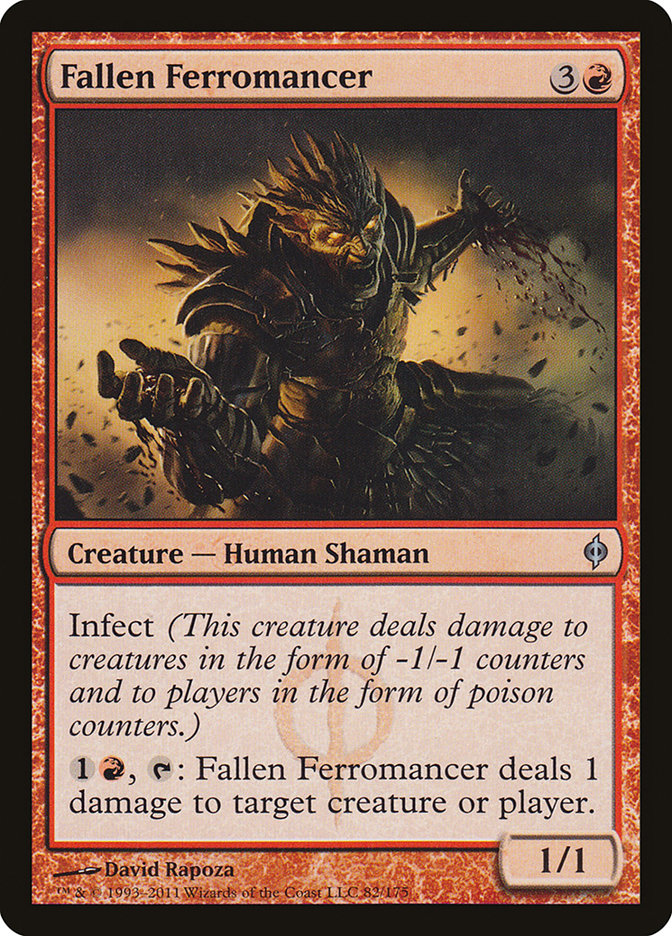 Fallen Ferromancer [New Phyrexia] | KingTCG.ca