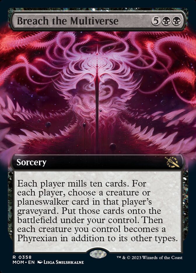 Breach the Multiverse (Extended Art) [March of the Machine] | KingTCG.ca