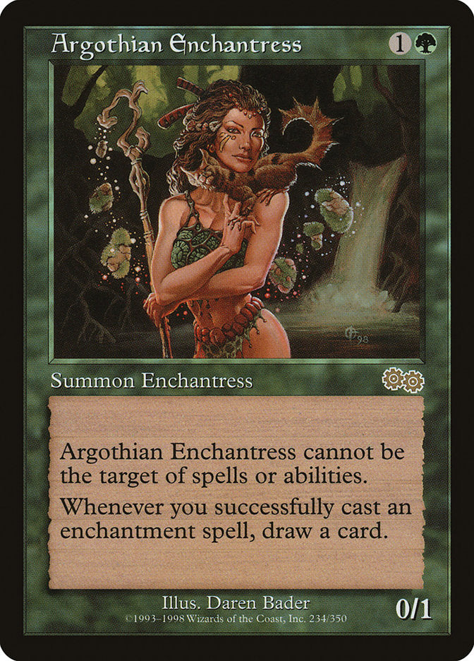 Argothian Enchantress [Urza's Saga] | KingTCG.ca