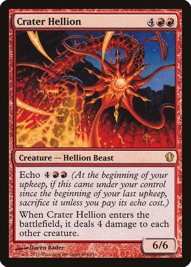 Crater Hellion [Commander 2013] | KingTCG.ca