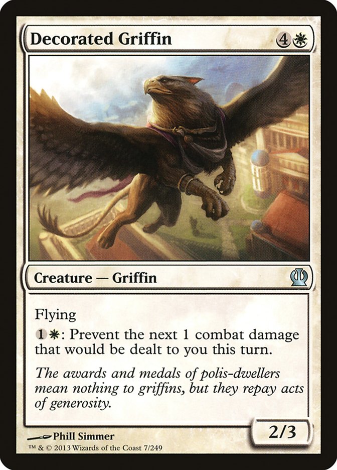 Decorated Griffin [Theros] | KingTCG.ca