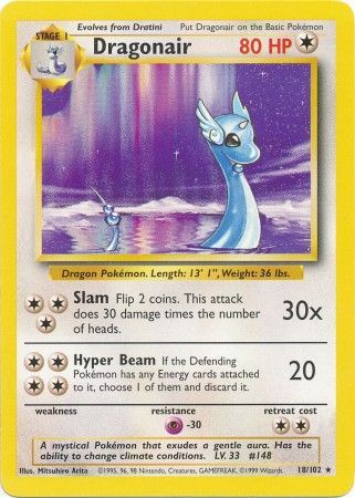 Dragonair (18/102) [Base Set] | KingTCG.ca