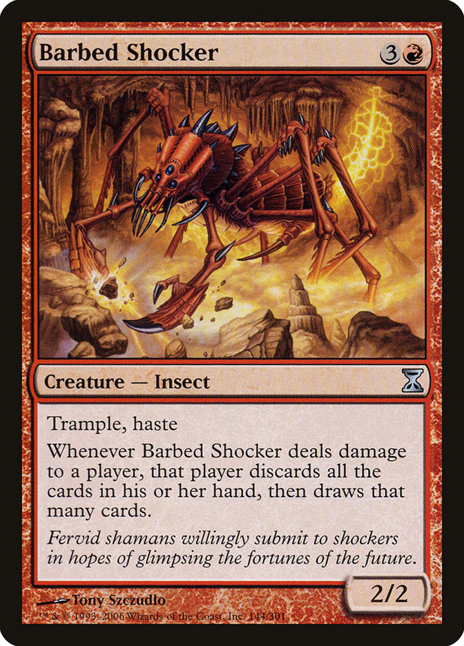 Barbed Shocker [Time Spiral] | KingTCG.ca