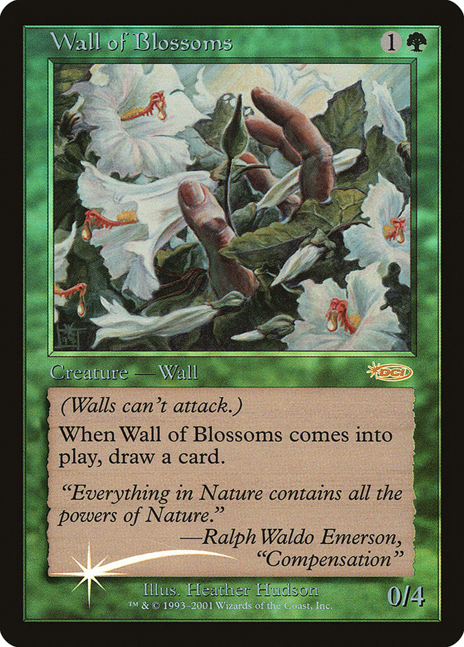 Wall of Blossoms [Friday Night Magic 2002] | KingTCG.ca