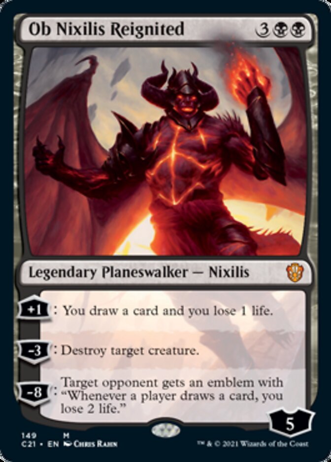 Ob Nixilis Reignited [Commander 2021] | KingTCG.ca