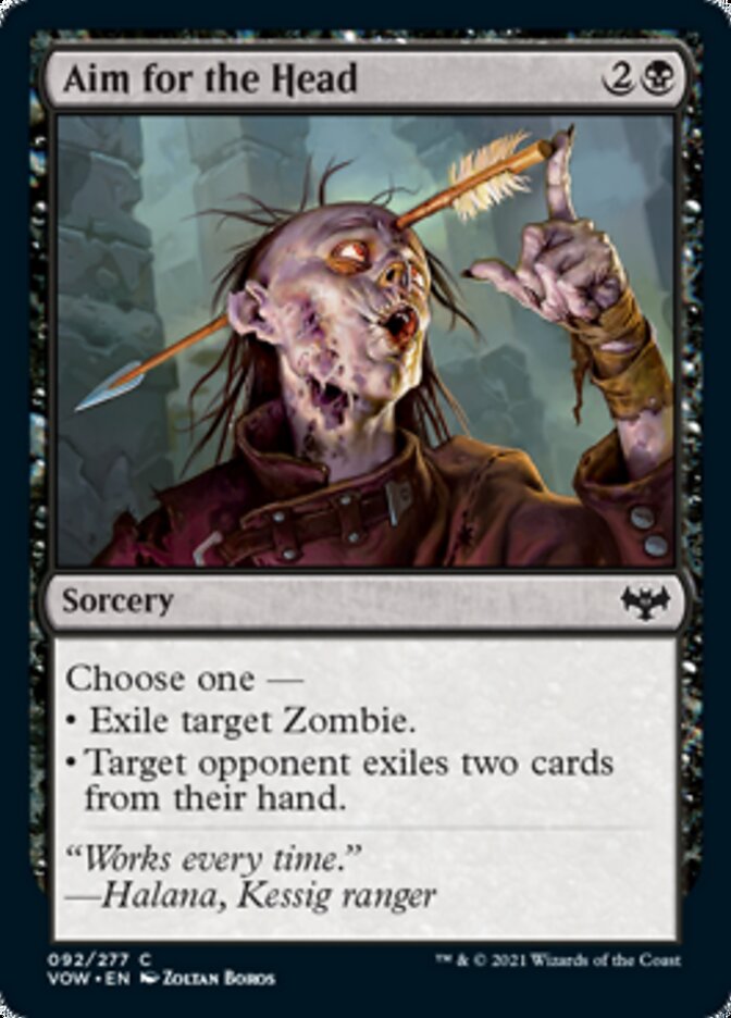 Aim for the Head [Innistrad: Crimson Vow] | KingTCG.ca