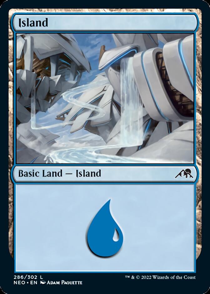 Island (286) [Kamigawa: Neon Dynasty] | KingTCG.ca